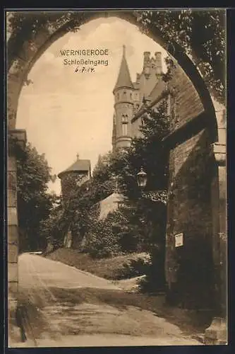 AK Wernigerode, Schlosseingang