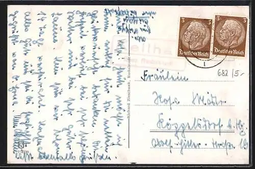 AK Rudolstadt, Schloss Heidecksburg, Saalepartie mit Preilipper Kuppe, Markt