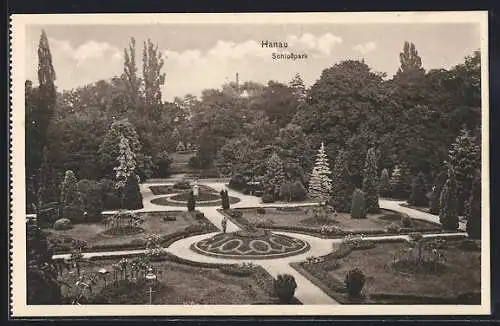 AK Hanau, Blick auf den Schlosspark