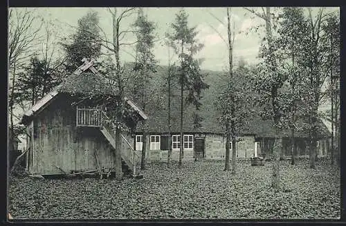 AK Hermannsburg, Blick auf das Heimatmuseum