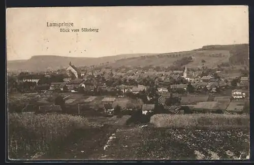 AK Lamspringe, Blick vom Söhrberg