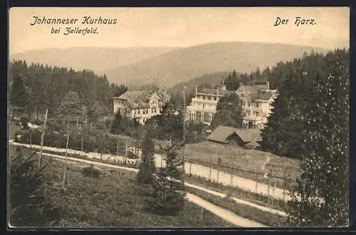 AK Zellerfeld /Harz, Johanneser Kurhaus