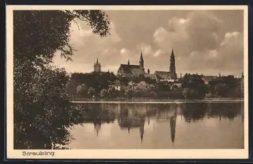 AK Straubing, Teilansicht am See