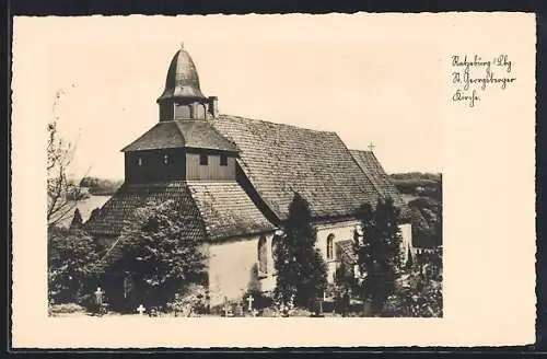 AK Ratzeburg /Lbg., St. Georgsburger Kirche