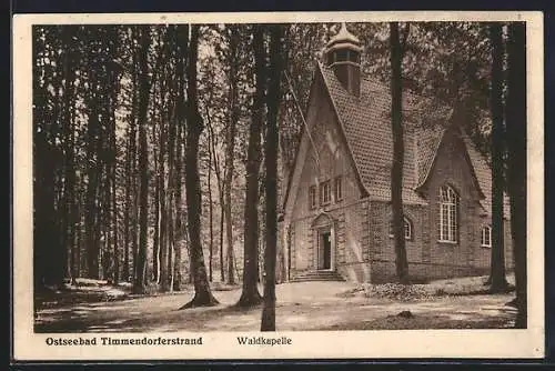 AK Timmendorferstrand, Ostseebad, Waldkapelle