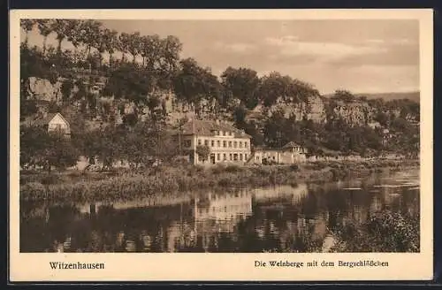 AK Witzenhausen, Die Weinberge mit dem Bergschlösschen
