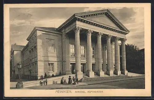 AK Meiningen, Herzogl. Hoftheater