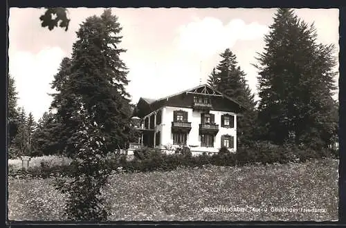 AK Berchtesgaden, Kur- und Gästehaus Friedenau