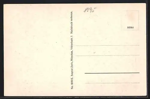 AK Hauzenberg i. bayr. Wald, Teilansicht mit Kirche