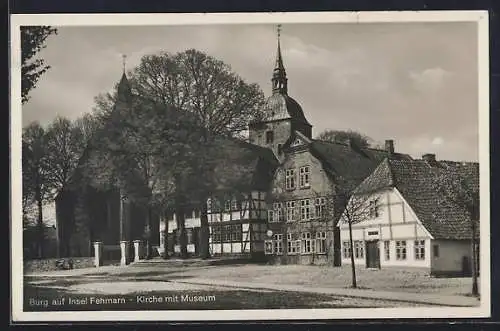 AK Burg a. F., Kirche und Museum