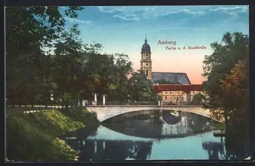 AK Amberg, Partie a. d. Stadtbrille