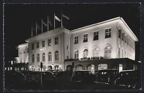 AK Travemünde, Blick auf Casino bei Nacht