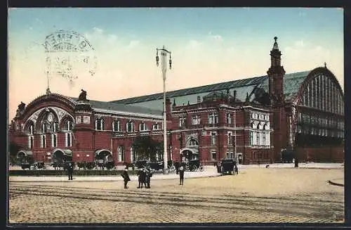 AK Bremen, Blick auf den Bahnhof