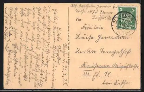 AK Vacha /Werra, Rathaus mit Ratskeller-Eingang