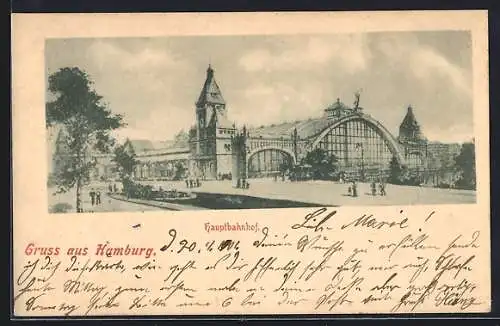 AK Hamburg-St.Georg, Hauptbahnhof