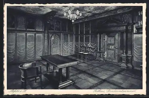 AK Alsfeld, Rathaus, Standesamtszimmer