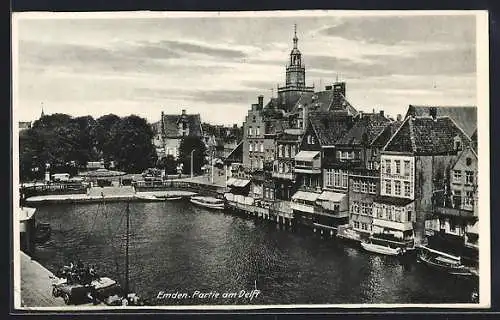 AK Emden / Ostfriesland, Partie am Delft