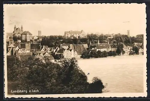 AK Landsberg / Lech, Gesamtansicht