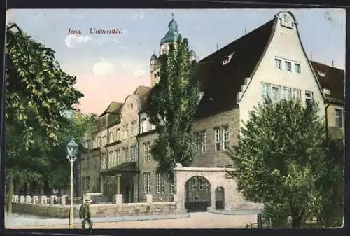 AK Jena, Blick zur Universität