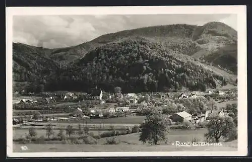 AK Rabenstein /N.-Oe., Ortsansicht vom Berg aus