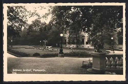 AK Gföhl, Schloss Jaidhof, Parkpartie