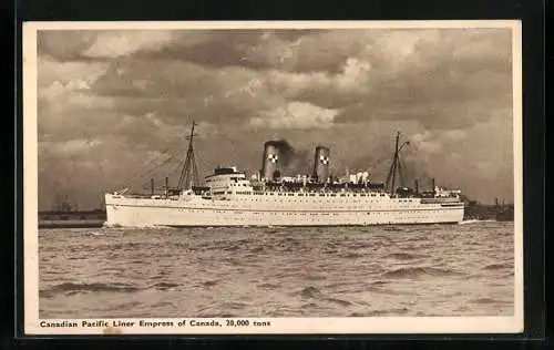 AK Empress of Canada der Canadian Pacific