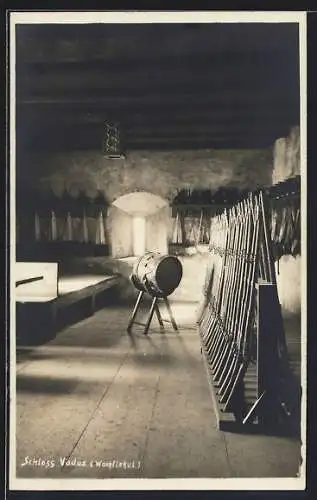 AK Vaduz, Schloss, Wachtlokal