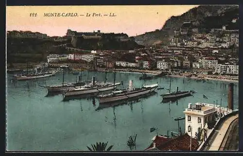AK Monaco, Ausblick auf den Hafen