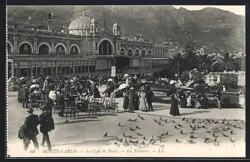 AK Monte-Carlo, Le Café de Paris, La Terrasse