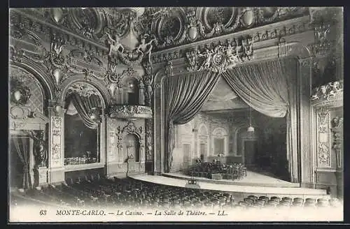 AK Monte-Carlo, Le Casino, La Salle de Théâtre