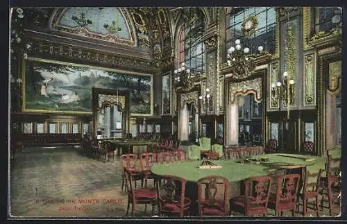 AK Monte Carlo, Casino, Salle Touzet - Roulette