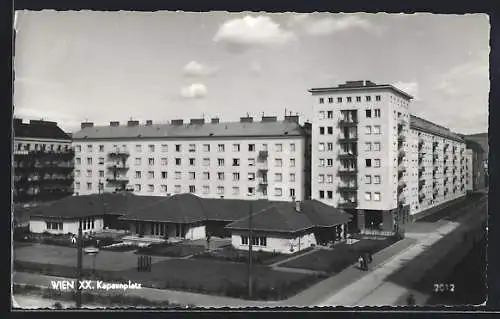 AK Wien, Neubauten am Kapaunplatz