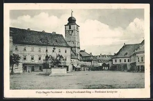 AK Hermannstadt, Kirche am König Ferdinand-Ring