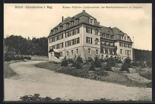 AK Mittel-Schreiberhau, Kaiser-Wilhelm-Jubiläumsheim d. Handwerkskammer zu Liegnitz