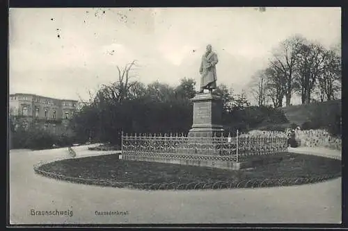 AK Braunschweig, Das Gaussdenkmal