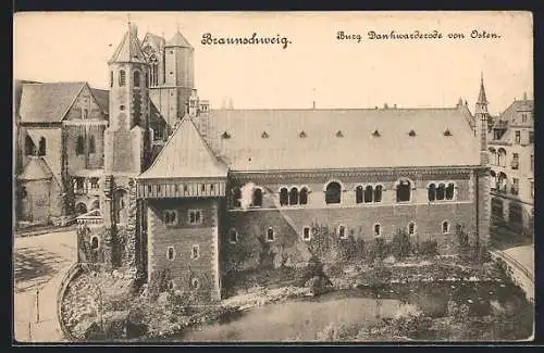 AK Braunschweig, Burg Dankwarderode von Osten