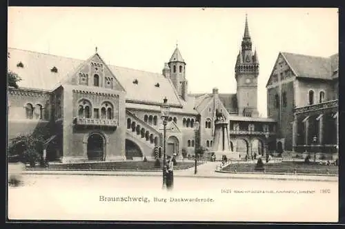 AK Braunschweig, an der Burg Dankwarderode