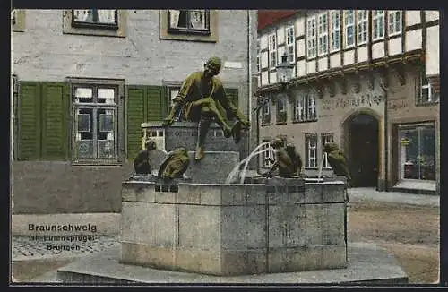 AK Braunschweig, Am Till-Eulenspiegel-Brunnen