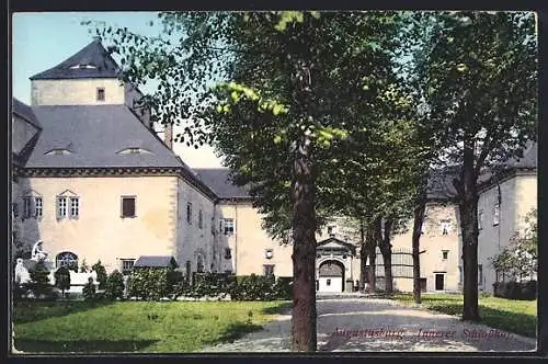 AK Augustusburg, Innerer Schlosshof