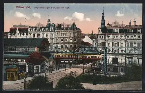 AK Elberfeld, Der Döppersberger Schwebebahnbahnhof