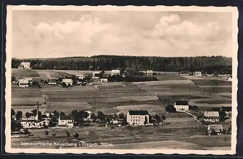 AK Heidelberg / Erzgeb., Ortsansicht mit Gebäuden