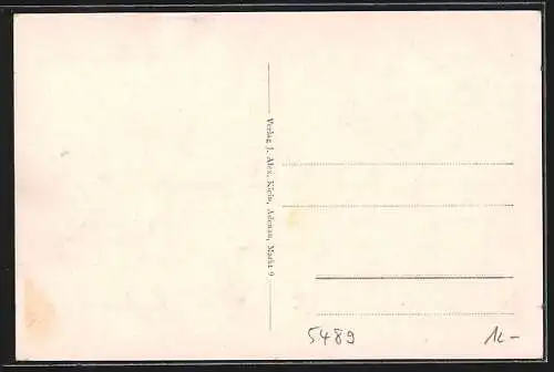 Künstler-AK Nürburg /Eifel, Ortsansicht nach einer Skizze von 1839