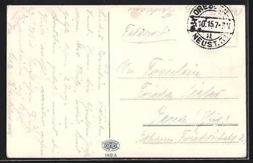 AK Dresden, Städtischer Ausstellungspalast