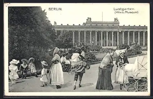 AK Berlin, Altes Museum im Lustgarten