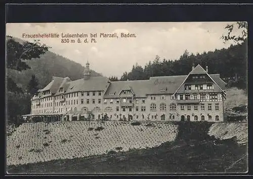 AK Marzell /Baden, Frauenheilstätte Luisenheim