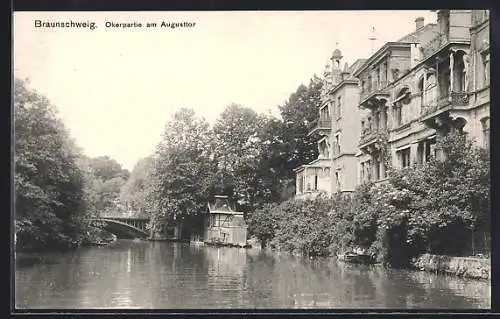 AK Braunschweig, Okerpartie am Augusttor