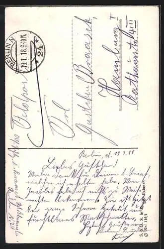 AK Berlin-Tiergarten, An der Siegessäule