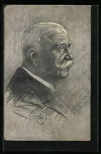 AK Graf Zeppelin im Profil