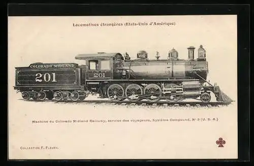 AK Colorado Midland Railway, US-amerikanische Dampflokomotive