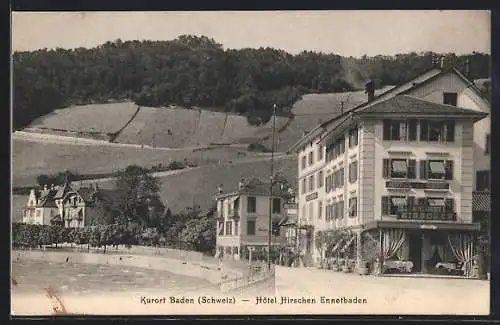AK Baden, Hotel Hirschen, Ennetbaden